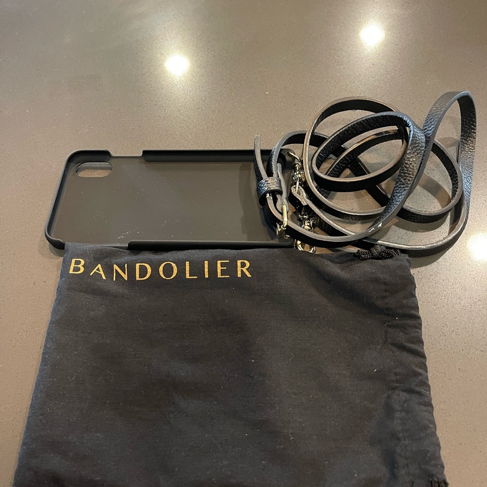 Bandolier Phone crossbody case fits iPhone XS Max like new